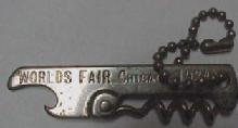 World's Fair Opener CHICAGO - Metalware