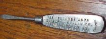 Radiator Company COLUMBUS Screw Driver - Advertising