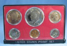 US Mint 1973 PROOF Set Kennedy Dollar 6-Coin Collectible