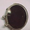Old Silver Clip On Folding Sunglasses - Miscellaneous