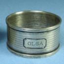 vintage Victorian Sterling Silver NAPKIN RING