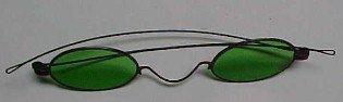 Green VINTAGE Sunglasses - Miscellaneous
