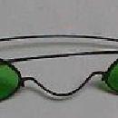 Green VINTAGE Sunglasses - Miscellaneous