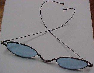 Blue Vintage Sunglasses - Miscellaneous