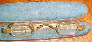 CIVIL WAR Vintage Eye Glasses SPECKS - Military