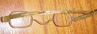 CIVIL WAR Vintage Eye Glasses SPECKS - Military