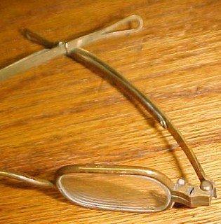 CIVIL WAR Vintage Eye Glasses SPECKS - Military