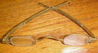 CIVIL WAR Vintage Eye Glasses SPECKS - Military