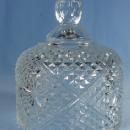 BUTTER DISH Cover - vintage child size Pressed Glass Toy