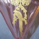 Pink Glass PARROT Fan Vase
