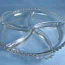 Imperial glass Candlewick 5-part Divided RELISH Server