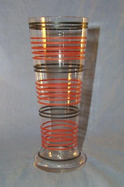 Unusual Glass Lemonade Pitcher with 2 Glasses