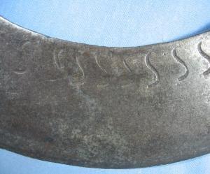 antique HUGE oversize 2 Handle Food Chopper - Country Store Tool