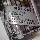1950's Coctail Daiquiri Bacardi Recipe Mixer - Glass