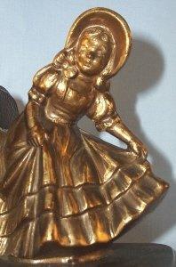 Nuart Cast Metal WEDDING CHILDREN Bookends - Metalware