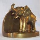 Frankart Cast Metal ELEPHANT Bookends - Metalware