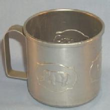Child,s Aluminum Drinking Cup - Metalware