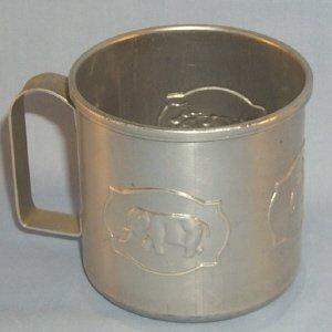 Child,s Aluminum Drinking Cup - Metalware