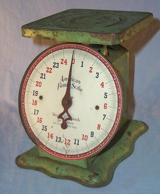 AMERICAN FAMILY SCALE Household Scale - Metalware