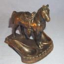 Cast Metal SADDLED HORSE Pipeholder - Tobacciana