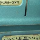 Blue UNCLE SAM'S Register Bank- Metalware