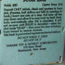 Blue UNCLE SAM'S Register Bank- Metalware