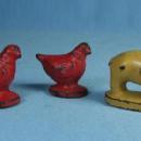 vintage Antique Rubber FARM ANIMAL Toy Group