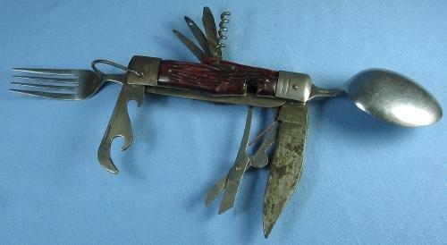 old Vintage Survival Camp KNIFE - Sporting