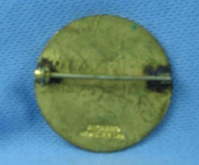 old THISTLE ST. JOHNS CURLING CLUB - Sports Medal Pin - Antique Sporting