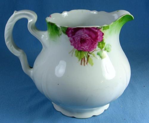 Pottery German Lemonade Pitcher - Antique Porcelain China