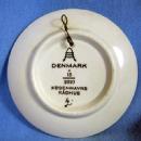 Porcelain KOBENHAVNS RADUS Denmark Royal Copenhagen Miniature Plate