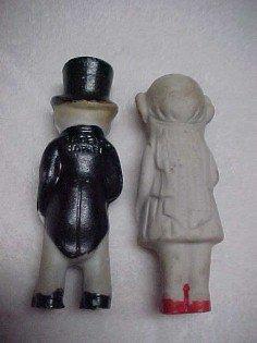 Bride + Groom Wedding Cake Dolls - Toys