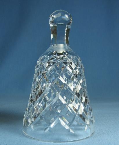 Signed WATERFORD Cyrstal Hand BELL signed glass