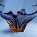 old vintage Italian Art Glass FREEFORM Bowl