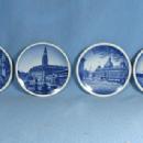 Royal Copenhagen Denmark Porcelain Miniature Plate GRoup