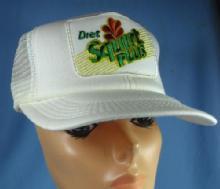 Vintage new Diet SQUIRT Plus Advertising Hat 1980's