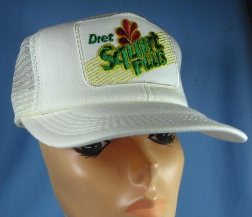 Vintage new Diet SQUIRT Plus Advertising Hat 1980's