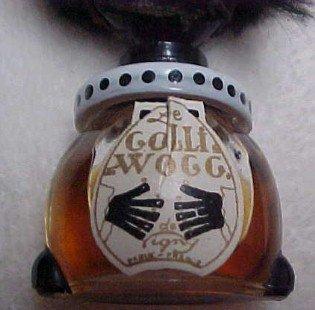 Golli Golliwogg Perfume Bottle - Glass