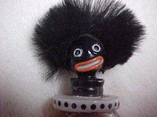 Golli Golliwogg Perfume Bottle - Glass