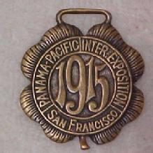 Panama-Pacific Inter Exposition Fob - Advertising