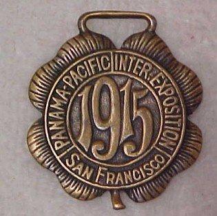 Panama-Pacific Inter Exposition Fob - Advertising