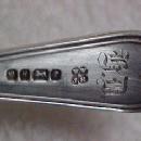 Sterling MASTER Salt Spoon Sheffield - Silver