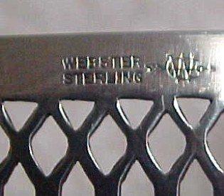 Webster Sterling Cracker Server - Silver