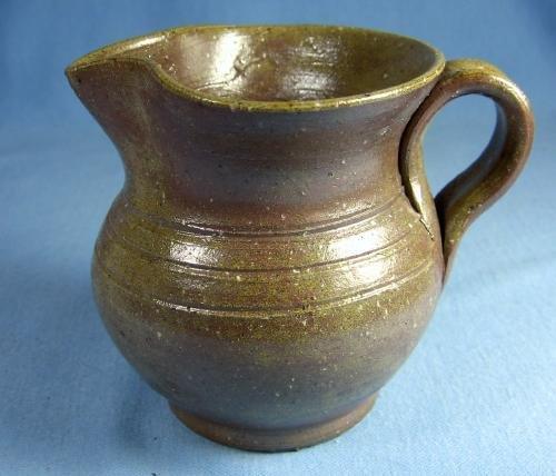 Jugtown Art Pottery TOBACCO SPIT Pitcher - Older Mark Pottery