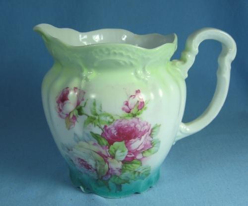 Dresden Meissen Hand Painted Porcelain Pitcher