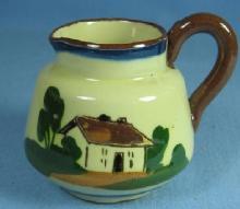 Torquay Motto Ware Creamer Pitcher English - Vintage Pottery