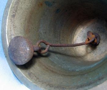 Brass SCHOOL BELL Hand Bell - metalware