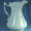 Ironstone Pitcher - Huge Victorian Wash Basin Pitcher for the Vanity