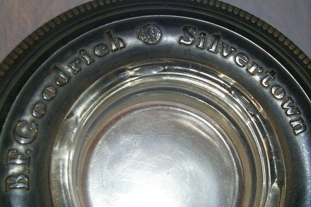 GOODRICH Tire Ashtray in Original Box - Tobacciana