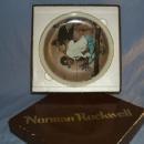 Norman Rockwell Huck Finn Series II LISTENING Porcelain Collector Plate